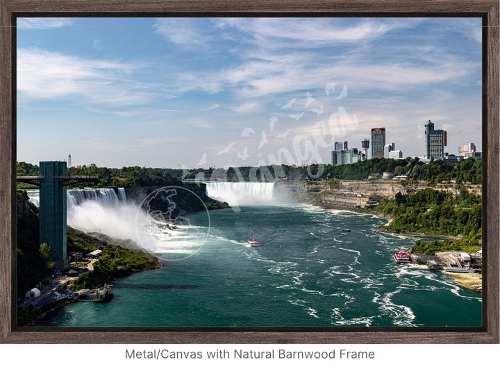 Niagara Falls Wall Art: The View from Above