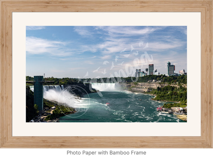 Niagara Falls Wall Art: The View from Above