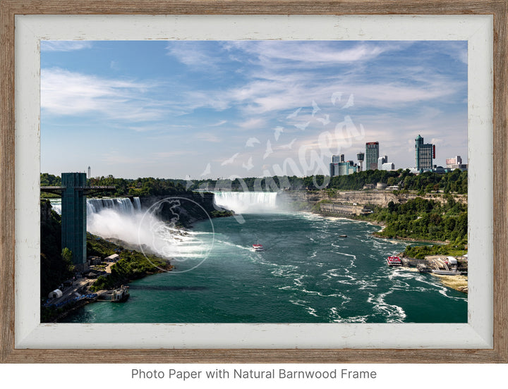 Niagara Falls Wall Art: The View from Above