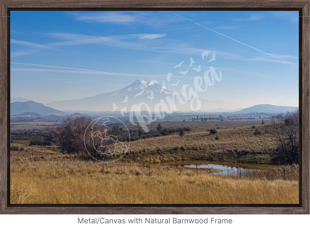 Wall Art: Mt. Shasta's Enchanting Winters