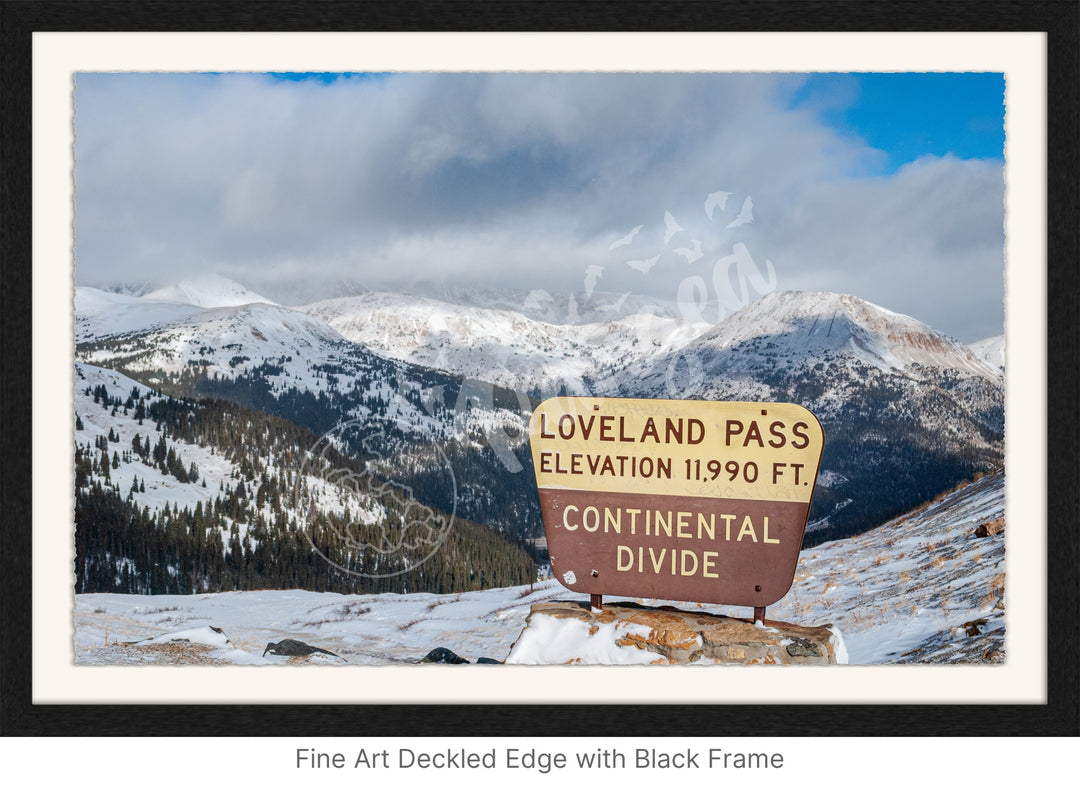 Wall Art: Atop the Continental Divide in Colorado