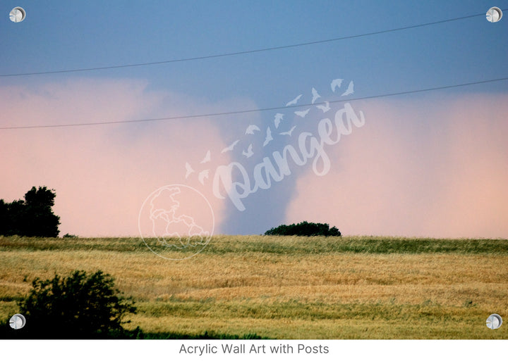 Storm Chasing Wall Art: The Kansas Tornado