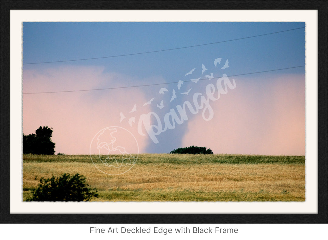 Storm Chasing Wall Art: The Kansas Tornado