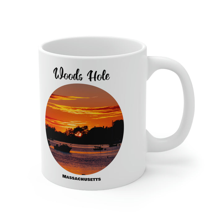 Woods Hole Sunset Ceramic Mug