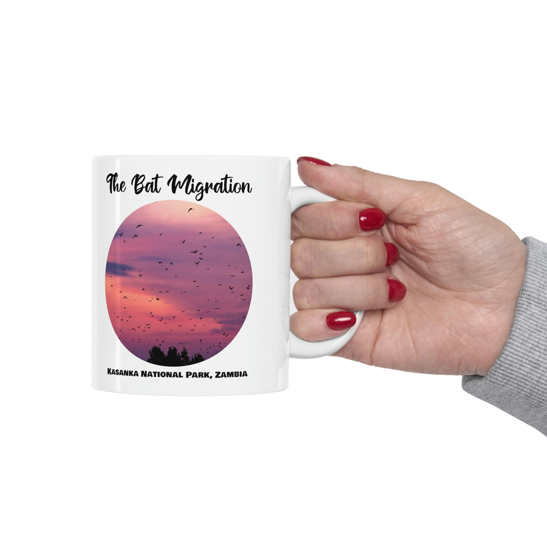 Kasanka Bat Migration Ceramic Mug